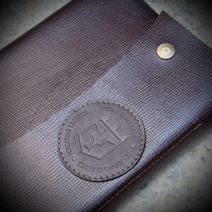 Leather notebook