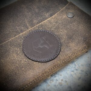 Leather notebook