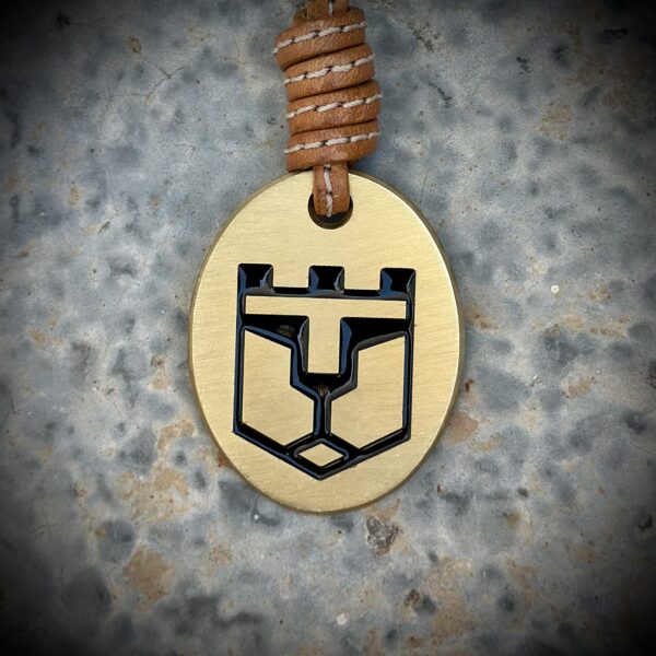 Gold Titan Defenders Keychain