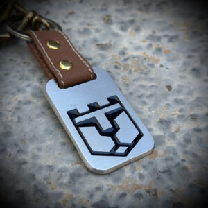 Silver Titan Defenders Keychain